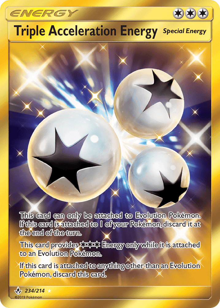 Triple Acceleration Energy (234/214) [Sun & Moon: Unbroken Bonds] (Online Only)