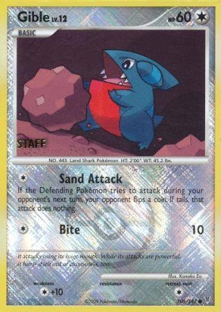 Gible (106/147) (Championship Promo Staff) [Platinum: Supreme Victors] (Online Only)