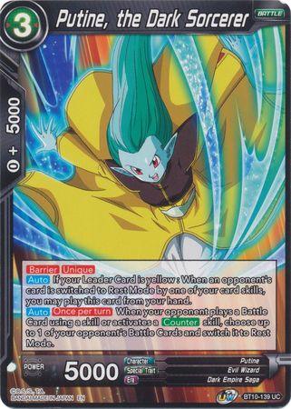 Putine, the Dark Sorcerer (BT10-139) [Rise of the Unison Warrior 2nd Edition] (ONLINE ORDER ONLY)