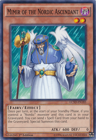 Mimir of the Nordic Ascendant [LC5D-EN185] Common (ONLINE ORDER ONLY)