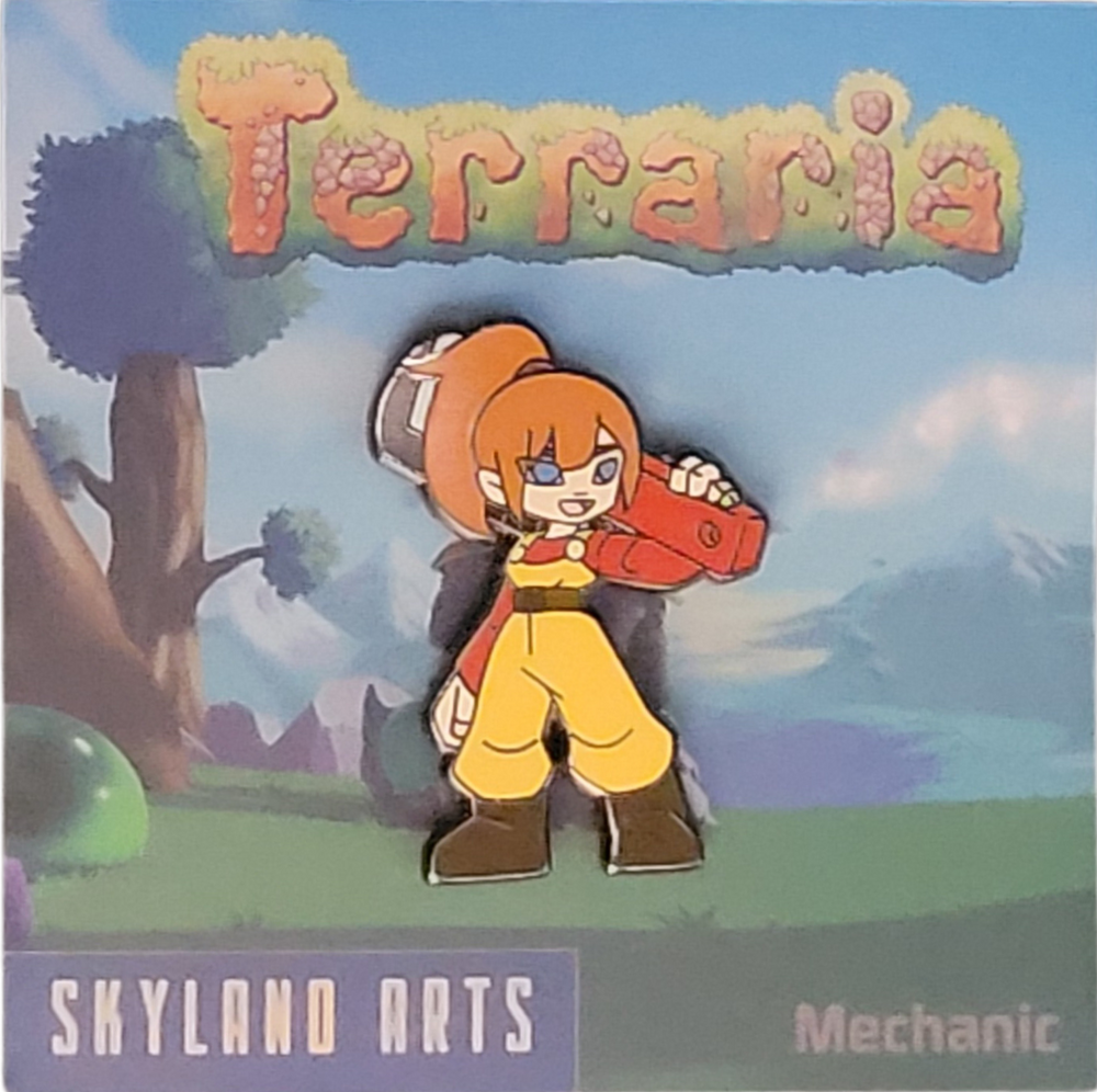 Terraria Wave1B 3-Pin Pack + FREE STICKERS + save on shipping! (ONLINE ORDER ONLY)