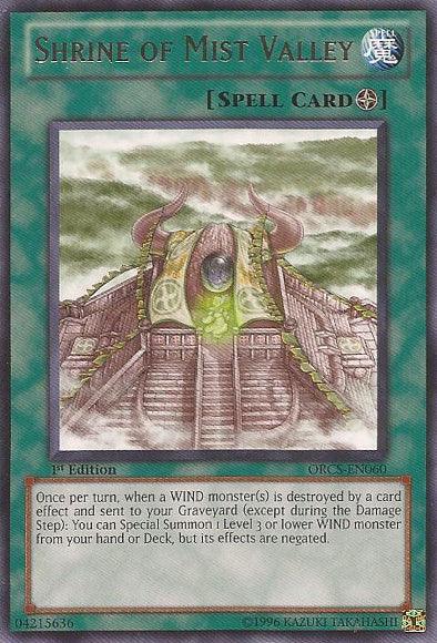 Shrine of Mist Valley [ORCS-EN060] Rare (ONLINE ORDER ONLY)