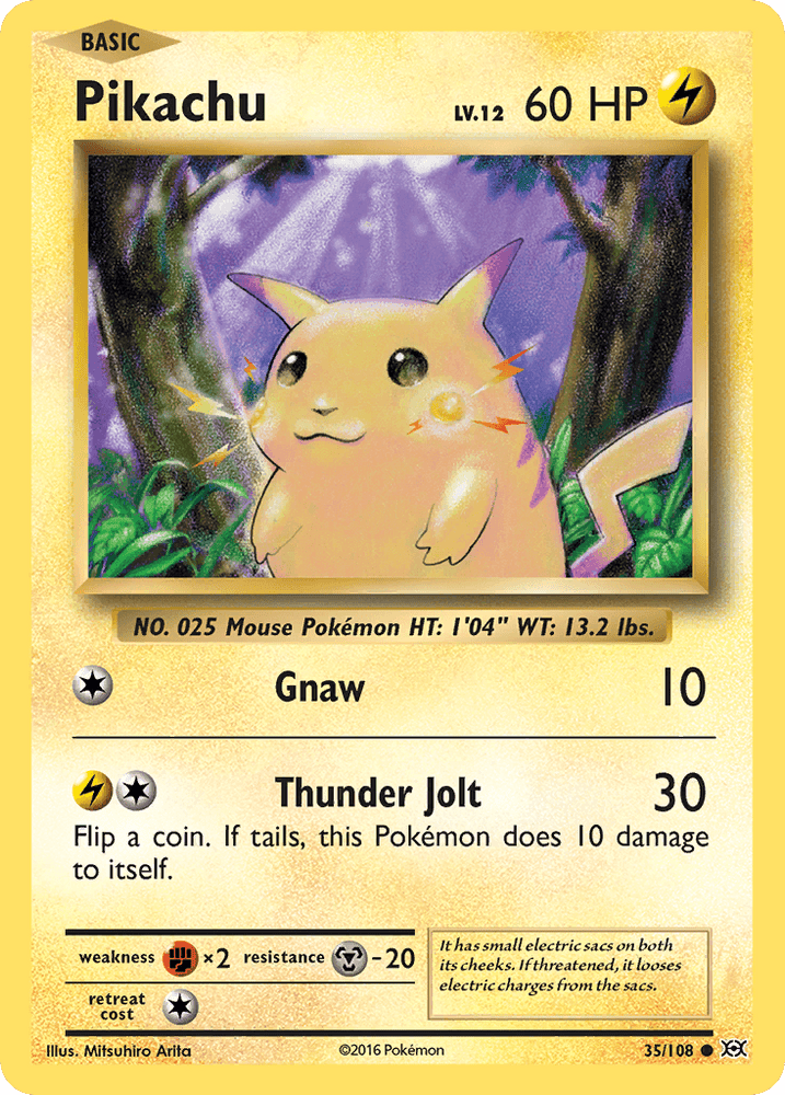 Pikachu (35/108) [XY: Evolutions] (Online Only)