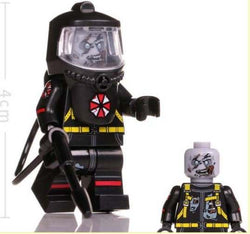 Resident Evil Hazmat Zombie Lego Minifigures Custom Horror Toys (ONLINE ORDER ONLY)