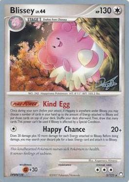 Blissey LV.44 (5/123) (Bliss Control - Paul Atanassov) [World Championships 2008] (Online Only)