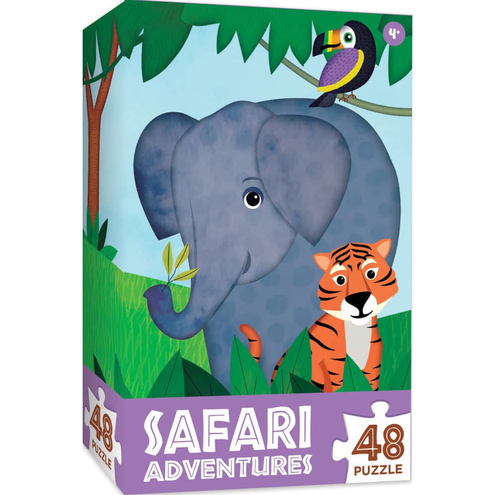 Space Savers - Safari Adventures 48 Piece Value Puzzle