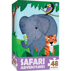 Space Savers - Safari Adventures 48 Piece Value Puzzle