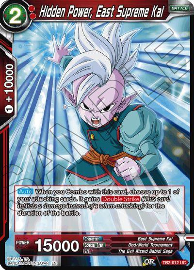 Hidden Power, East Supreme Kai (Reprint) (TB2-012) [Battle Evolution Booster] (ONLINE ORDER ONLY)