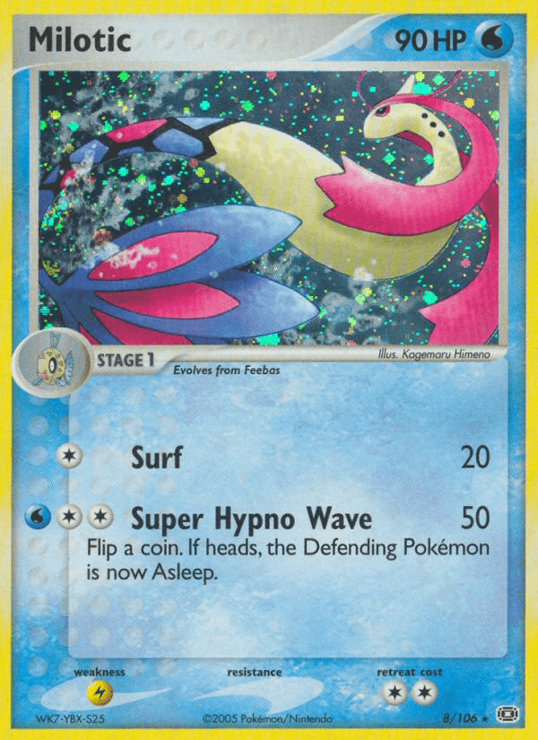 Milotic (8/106) [EX: Emerald] (Online Only)