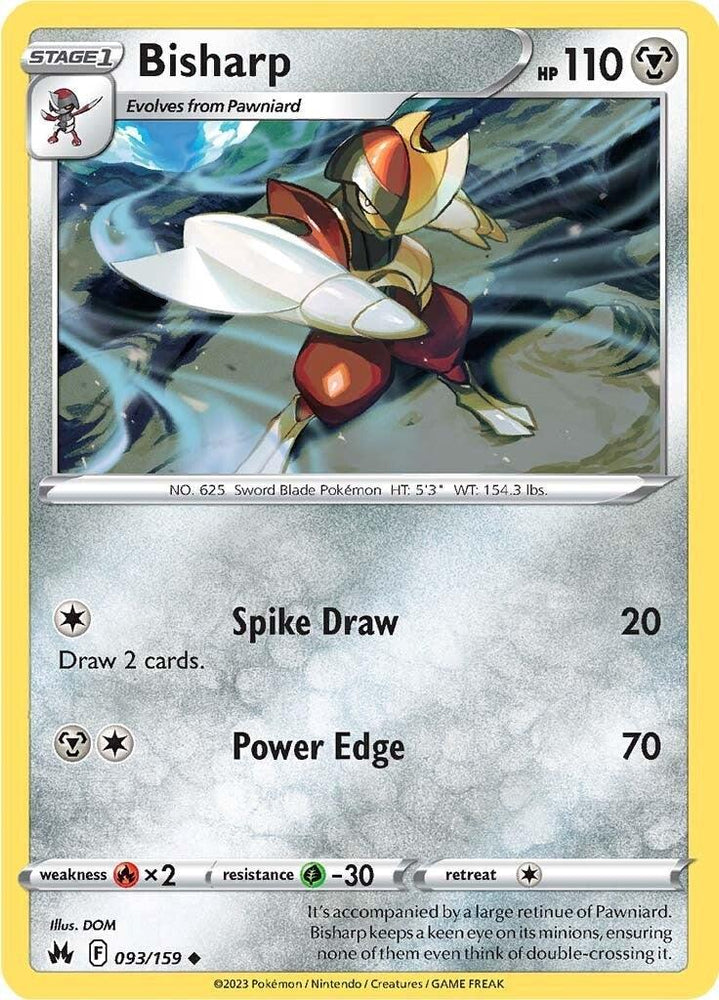 Bisharp (093/159) [Sword & Shield: Crown Zenith] (Online Only)