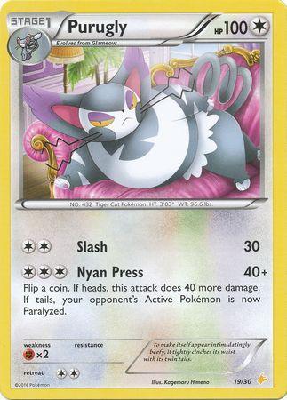 Purugly (19/30) [XY: Trainer Kit 3 - Pikachu Libre] (Online Only)