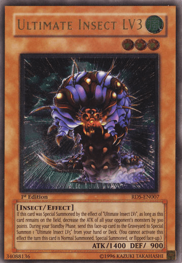 Ultimate Insect LV3 [RDS-EN007] Ultimate Rare (ONLINE ORDER ONLY)