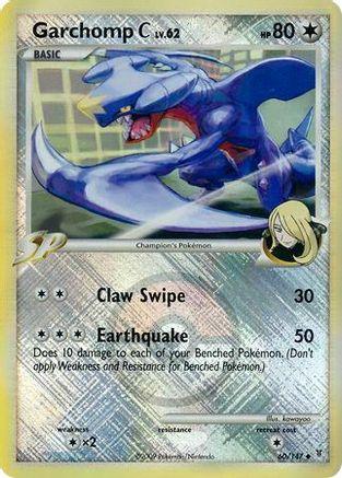 Garchomp C (60/147) (League Promo) [Platinum: Supreme Victors] (Online Only)