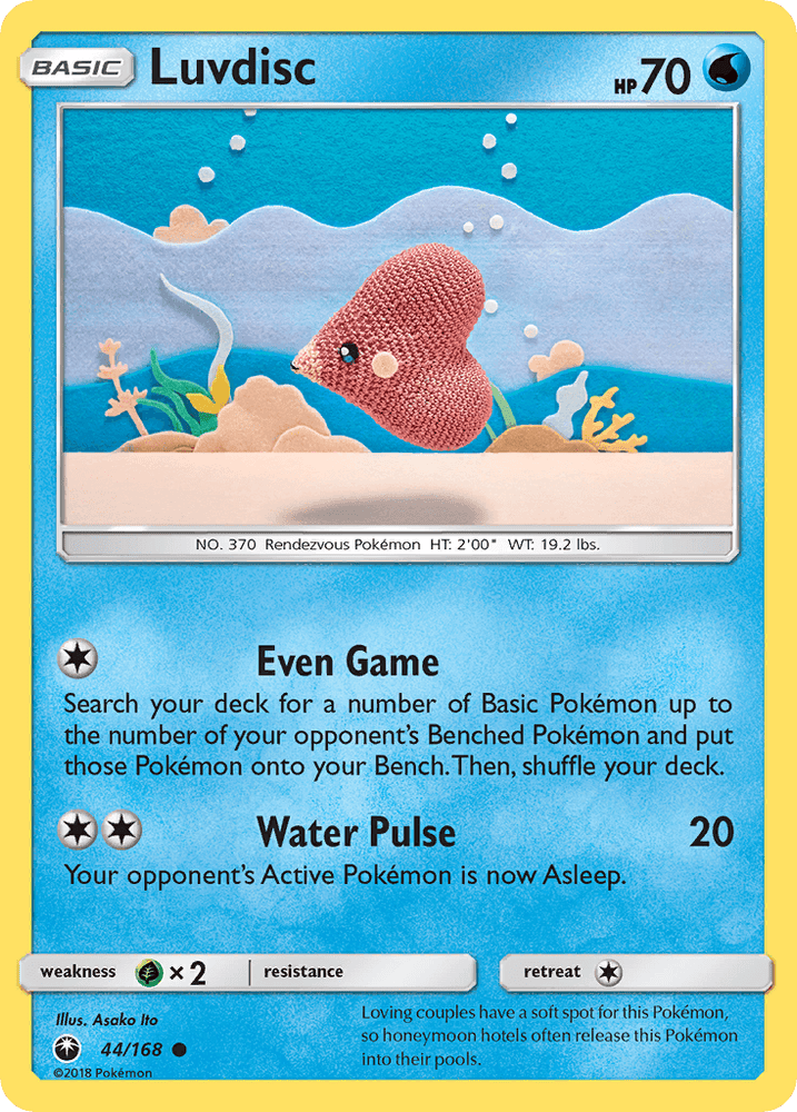 Luvdisc (44/168) [Sun & Moon: Celestial Storm] (Online Only)