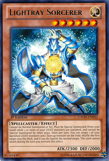 Lightray Sorcerer [GAOV-EN032] Rare (ONLINE ORDER ONLY)