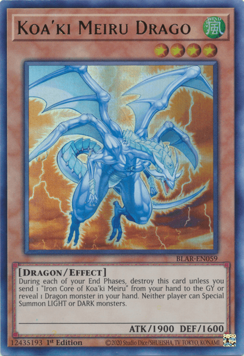 Koa'ki Meiru Drago [BLAR-EN059] Ultra Rare (ONLINE ORDER ONLY)