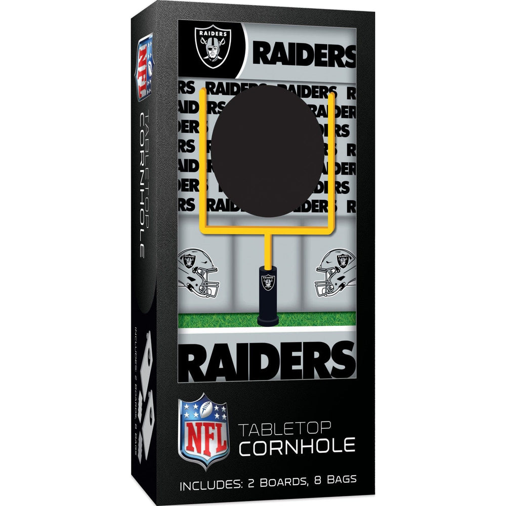 Las Vegas Raiders - NFL Tabletop Cornhole (ONLINE ORDER ONLY)