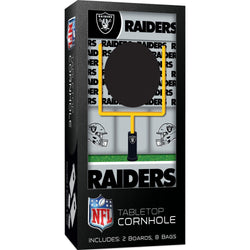 Las Vegas Raiders - NFL Tabletop Cornhole
