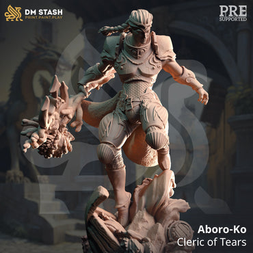 Aboro-Ko, Cleric of Tears (Male Human Pirate Cleric) (Online Only)