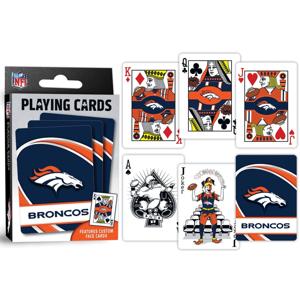 Denver Broncos Playing Cards - 54 Card Deck (ONLINE ORDER ONLY)
