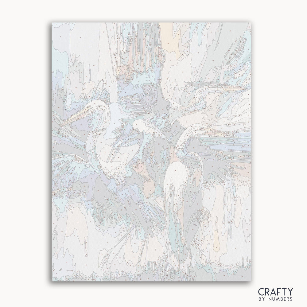 Abstract Crane Birds (ONLINE ORDER ONLY)