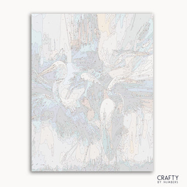 Abstract Crane Birds (ONLINE ORDER ONLY)