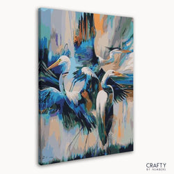 Abstract Crane Birds (ONLINE ORDER ONLY)