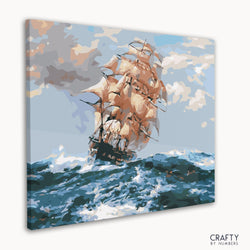 Abstract Sailing Ship (ONLINE ORDER ONLY)