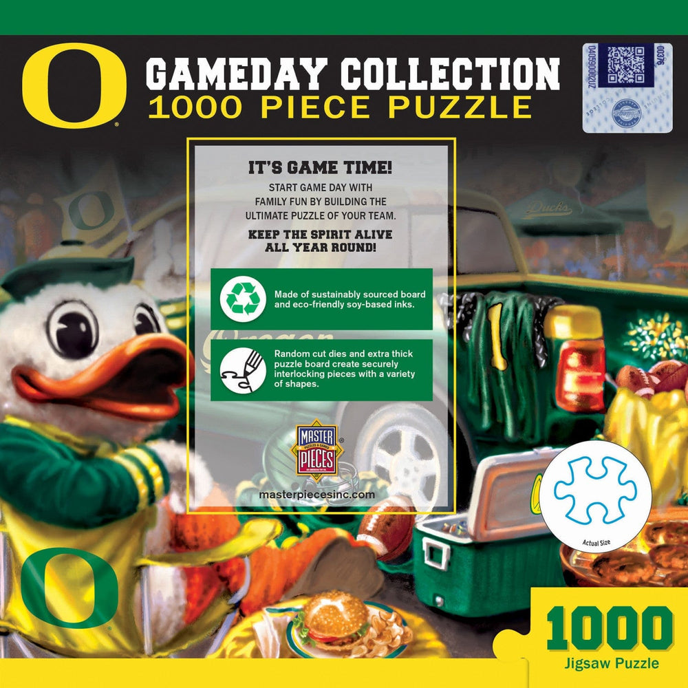 Oregon Ducks - Gameday 1000 Piece Jigsaw Puzzle (ONLINE ORDER ONLY)