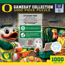 Oregon Ducks - Gameday 1000 Piece Jigsaw Puzzle (ONLINE ORDER ONLY)