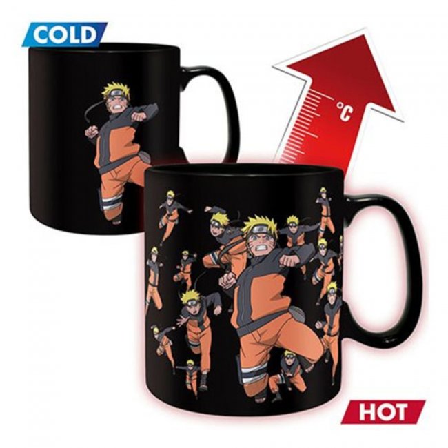 Naruto Clone Jutsu Magic Mug & Coaster Gift Set (ONLINE ORDER ONLY)