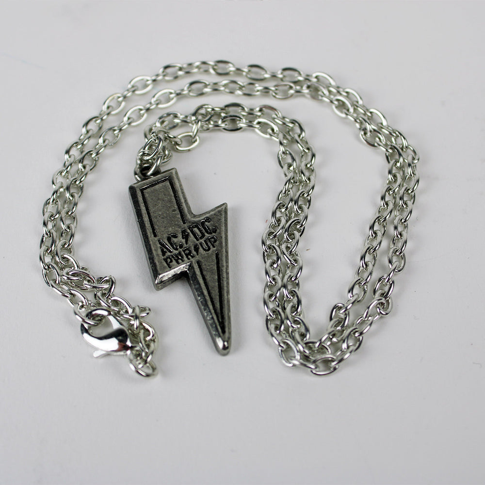 AC/DC PWR UP Logo Necklace (Online Order Only)