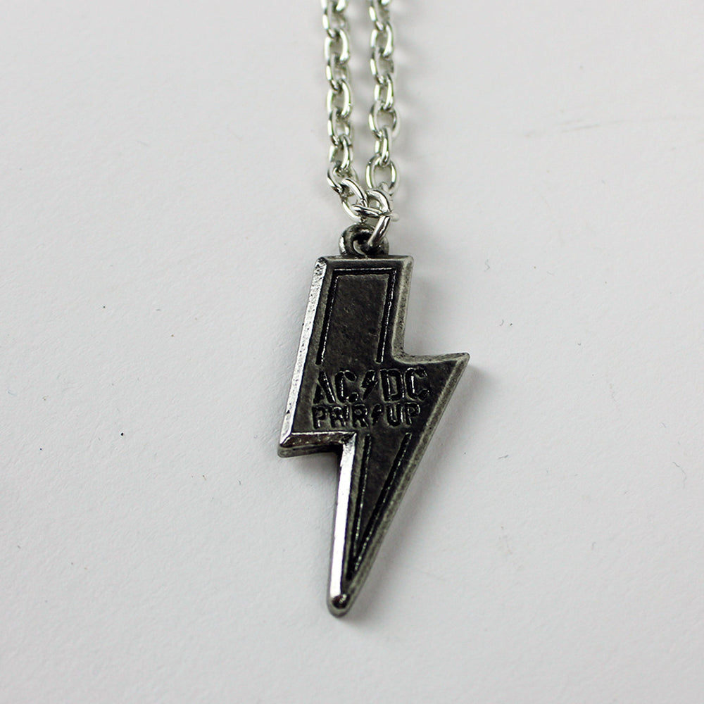 AC/DC PWR UP Logo Necklace (Online Order Only)