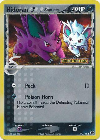 Nidoran (57/101) (Male) (Delta Species) (Stamped) [EX: Dragon Frontiers] (Online Only)