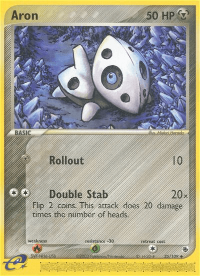 Aron (25/109) [EX: Ruby & Sapphire] (Online Only)