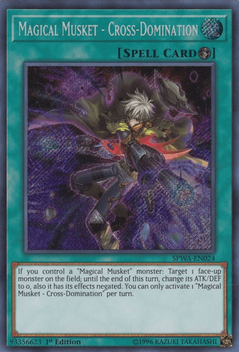 Magical Musket - Cross-Domination [SPWA-EN024] Secret Rare (ONLINE ORDER ONLY)