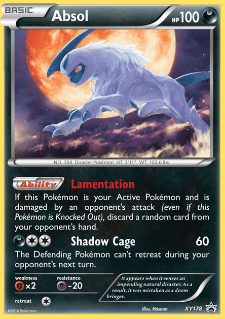 Absol (XY178) [XY: Black Star Promos] (Online Only)