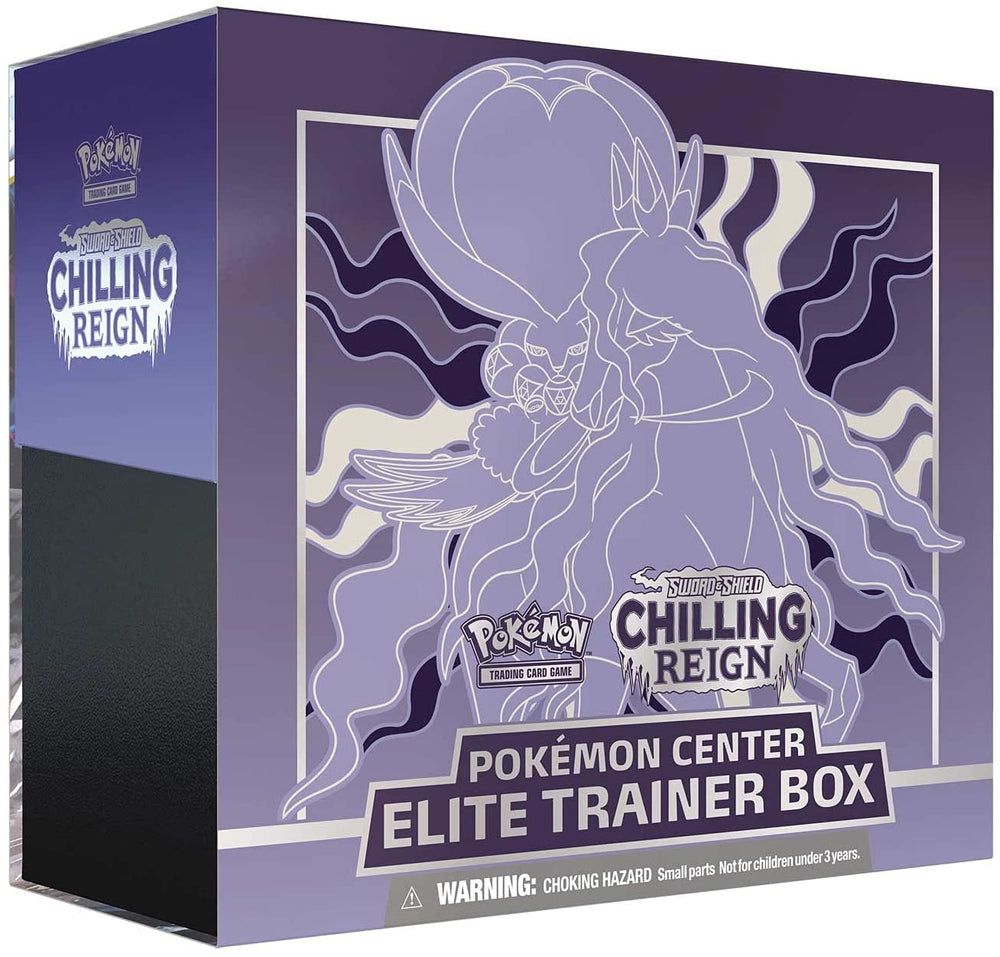 Sword & Shield: Chilling Reign - Elite Trainer Box (Shadow Rider Calyrex) (Pokemon Center Exclusive) (ONLINE ORDER ONLY)