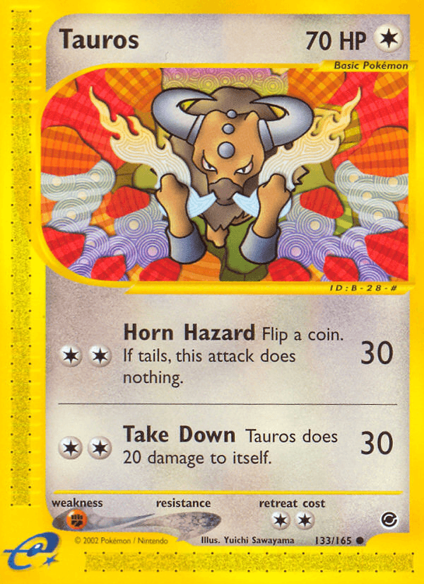 Tauros (133/165) [Expedition: Base Set] (Online Only)