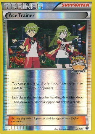 Ace Trainer (69/98) (Regional Championship Promo) [XY: Ancient Origins] (Online Only)
