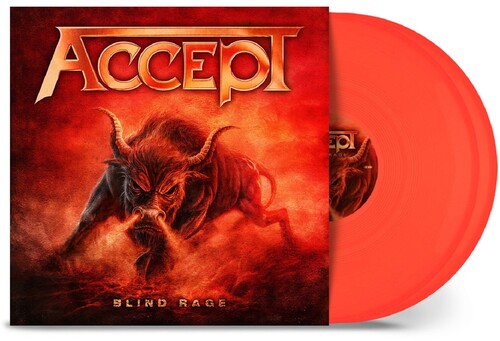 Accept - Blind Rage - Neon Orange (Indie Exclusive) [Vinyl] (ONLINE ORDER ONLY)