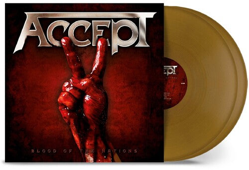 Accept - Blood of the Nations - Gold (Indie Exclusive, Gold, Colored Vinyl) (2 Lp's) [Vinyl] (ONLINE ORDER ONLY)