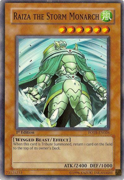Raiza the Storm Monarch [FOTB-EN026] Super Rare (ONLINE ORDER ONLY)