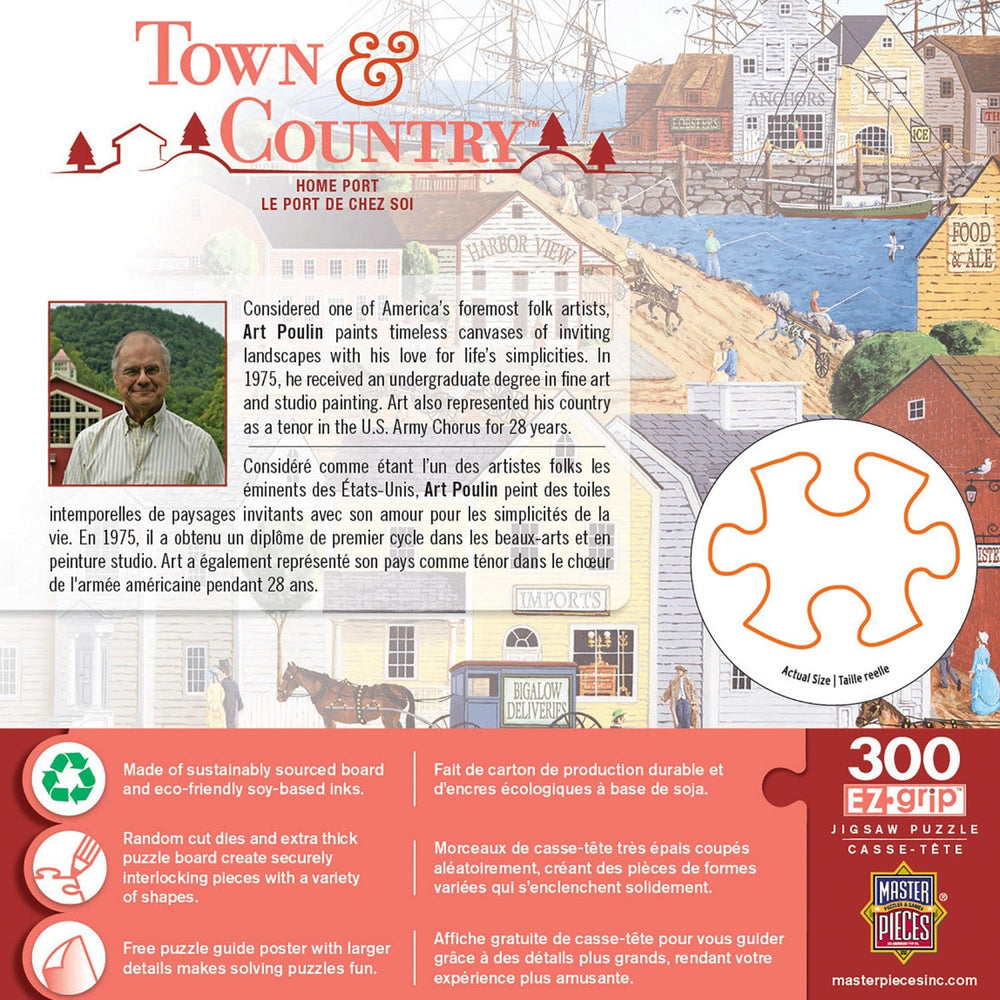Town & Country - Home Port 300 Piece EZ Grip Jigsaw Puzzle (ONLINE ORDER ONLY)