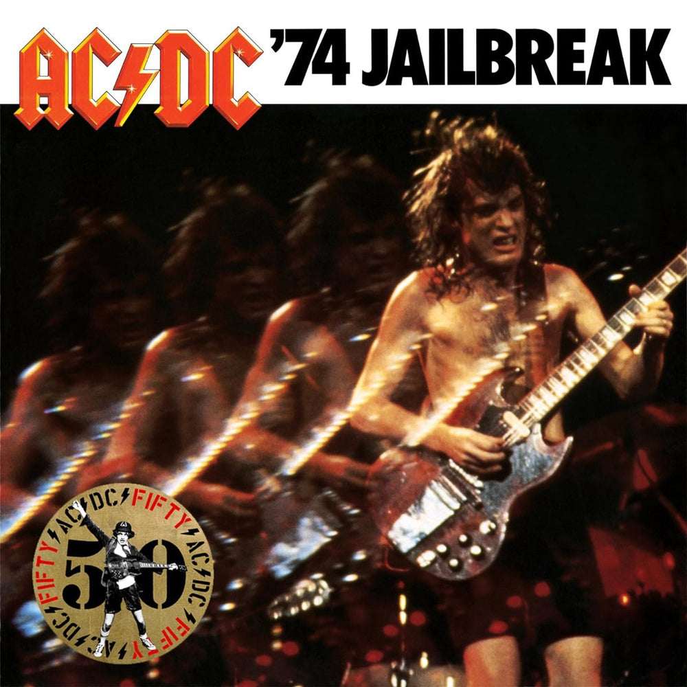 AC/DC - '74 Jailbreak (50th Anniversary Edition, Gold Color Vinyl) [Vinyl] (ONLINE ORDER ONLY)