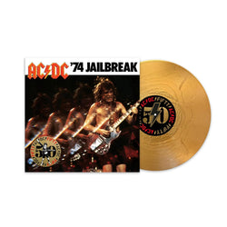 AC/DC - '74 Jailbreak (50th Anniversary Edition, Gold Color Vinyl) [Vinyl] (ONLINE ORDER ONLY)
