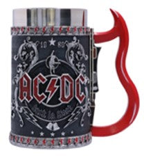 AC/DC - AC/DC Back In Black Tankard 16cm [Merchandise] (ONLINE ORDER ONLY)