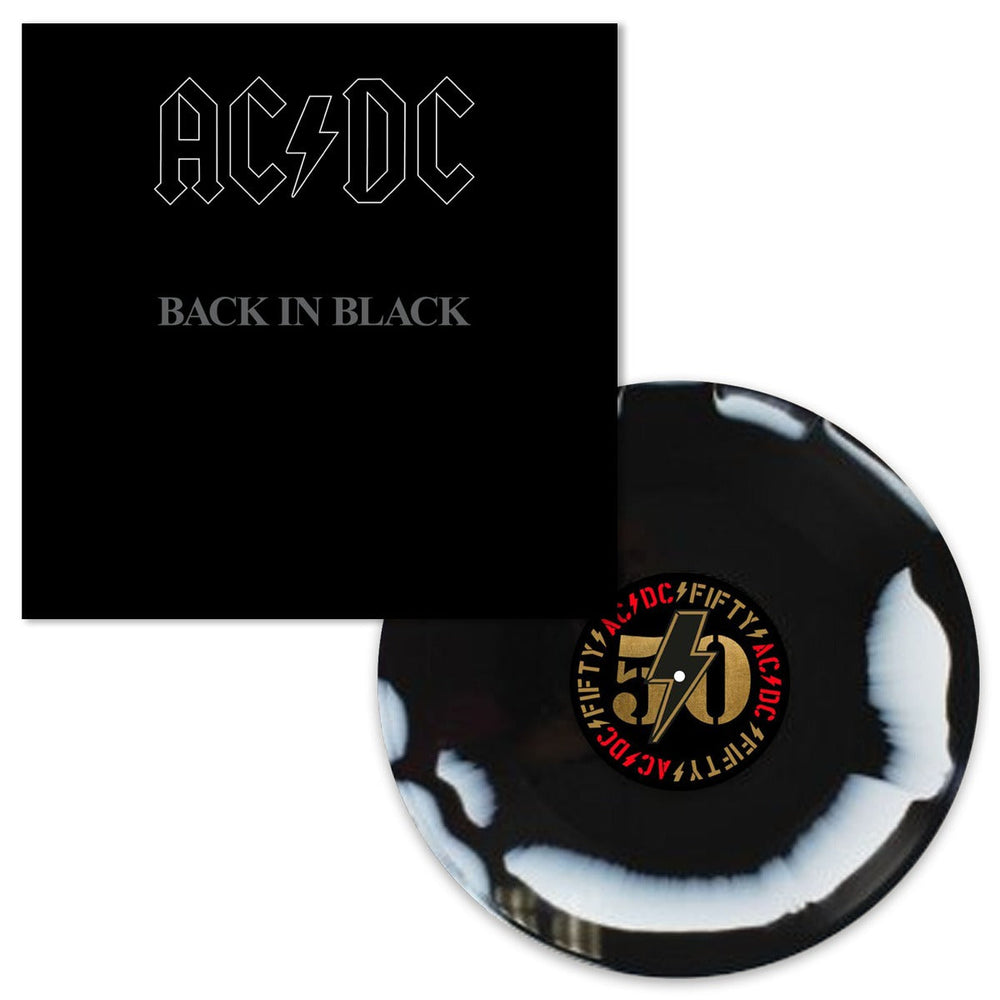 Back In Black: 50th Anniversary (Limited Edition, Black & White Marble Colored Vinyl) [Vinyl] (ONLINE ORDER ONLY)