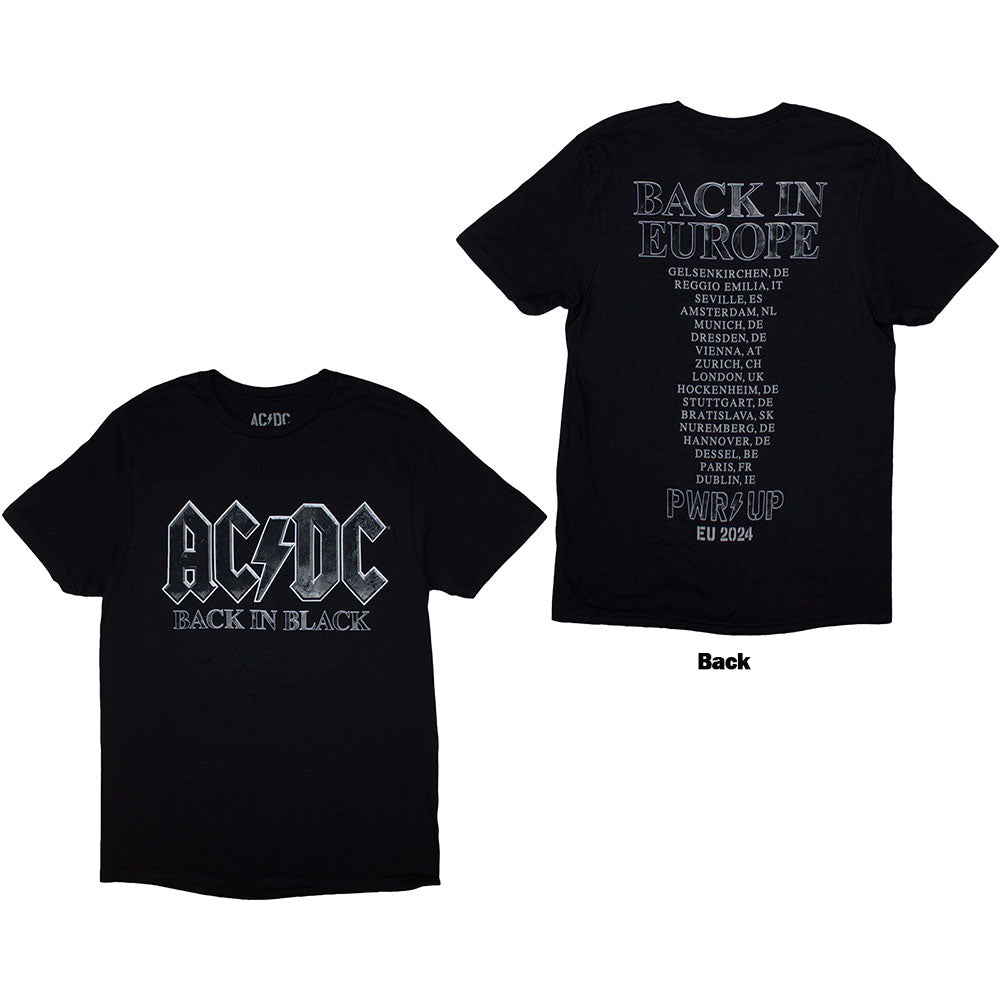 Back In Black PWR-UP EU Tour '24 [T-Shirt] (ONLINE ORDER ONLY)