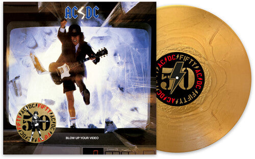 AC/DC - Blow Up Your Video (50th Anniversary Edition, Gold Color Vinyl) [Vinyl] (ONLINE ORDER ONLY)
